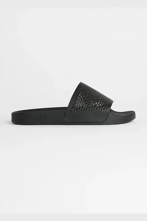Karl Lagerfeld Klapki skórzane KONDO 2.0 damskie kolor KL80915