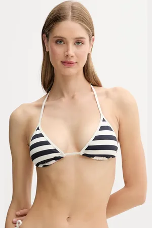 Tommy Hilfiger Biustonosz kąpielowy kolor lekko usztywniona miseczka UW0UW05901