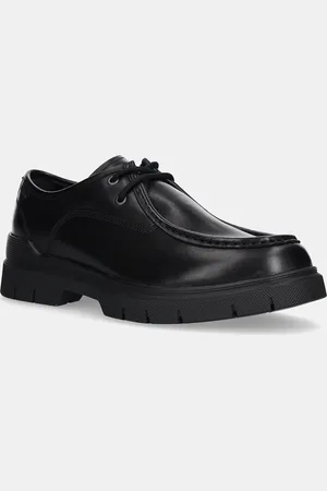 HUGO BOSS Półbuty skórzane Ryan męskie kolor 50536171