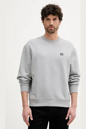 Calvin Klein Bluza męska kolor gładka LV04RC273G