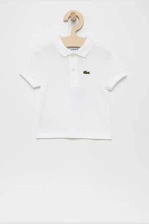 Lacoste Polo bawełniane dziecięce kolor