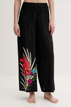 Desigual Spodnie plażowe COLIBRÍ PANT kolor 25SWMW02