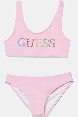 Guess Dwuczęściowy strój kąpielowy dziecięcy 2-pack kolor J5GZ00 KCA60