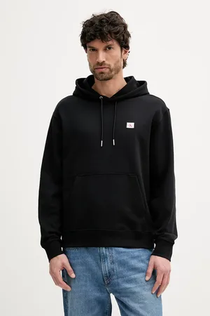 Calvin Klein Bluza męska kolor z kapturem gładka LV04RC274G