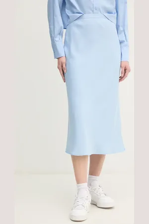 Calvin Klein Spódnica kolor midi prosta K20K207884