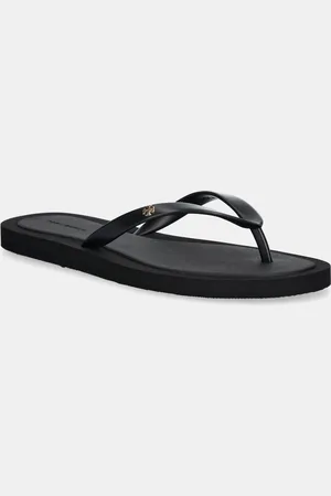 Tory Burch Japonki Kira damskie kolor na płaskim obcasie 162307-013