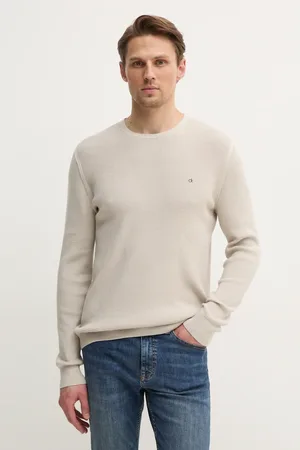 Calvin Klein Sweter męski kolor lekki K10K114080