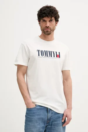 Tommy Hilfiger T-shirt bawełniany męski kolor z nadrukiem DM0DM21941