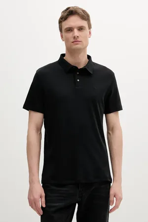 Calvin Klein Polo bawełniane męski kolor gładki LV04LB276G