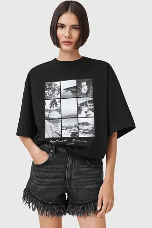 AllSaints T-shirt bawełniany FILM damski kolor W164JC