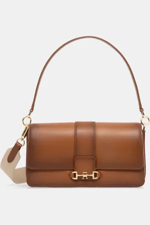 Tommy Hilfiger Torebka skórzana kolor AW0AW17400
