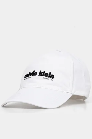 Calvin Klein Czapka z daszkiem bawełniana kolor z aplikacją LV04G5061G