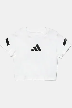 adidas T-shirt bawełniany dziecięcy kolor JD1317