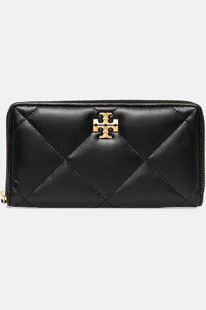 Tory Burch Portfel skórzany Kira Diamond Quilt damski kolor 154989-001