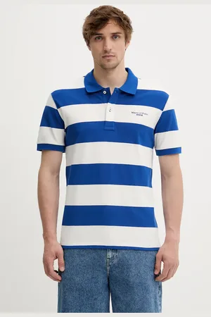 Marc O’ Polo Polo bawełniane męski kolor wzorzysty 5000005949