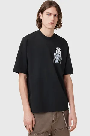 AllSaints T-shirt bawełniany DEALT męski kolor z nadrukiem M035PC