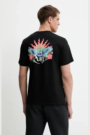 Rip Curl T-shirt bawełniany DAZED męski kolor wzorzysty 0OFMTE