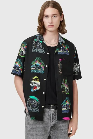 AllSaints Koszula GNAR męska kolor relaxed M059SC