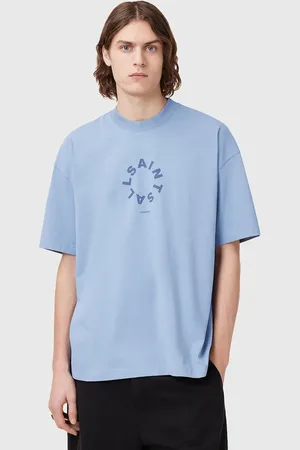 AllSaints T-shirt bawełniany TIERRA SS CREW męski kolor z nadrukiem M072PB