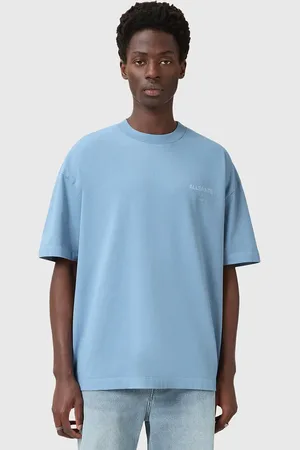 AllSaints T-shirt bawełniany UNDERGROUND męski kolor z nadrukiem M071PB