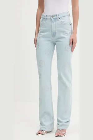 ROTATE Jeansy damskie high waist 1140631468