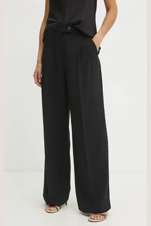 MARELLA Spodnie OLINTO damskie kolor szerokie high waist 2513131053200