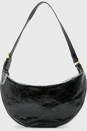 AllSaints Torebka skórzana HALF MOON kolor W020XZ