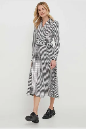 Ralph Lauren Sukienka kolor midi rozkloszowana 250932706