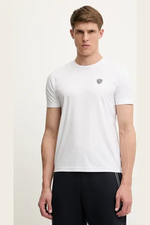 EA7 T-shirt męski kolor gładki PJRGZ.8NPT16