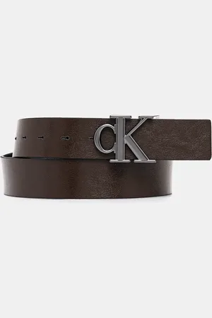 Calvin Klein Pasek skórzany dwustronny męski kolor LV04G7026G