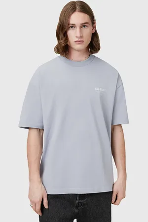 AllSaints T-shirt bawełniany UNDERGROUND męski kolor z nadrukiem M071PB