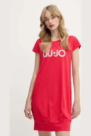Liu Jo Sukienka kolor mini prosta VA5194.JS003