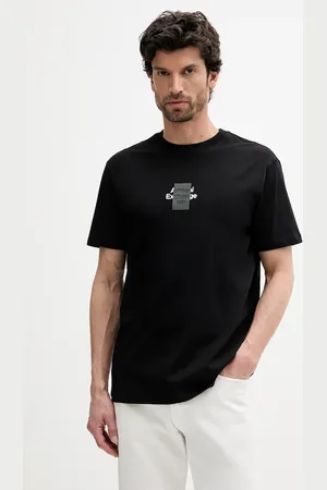 Armani Exchange T-shirt bawełniany męski kolor z nadrukiem XM000767 AF12308