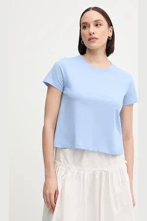 Sisley T-shirt bawełniany damski kolor 3I1XL107A