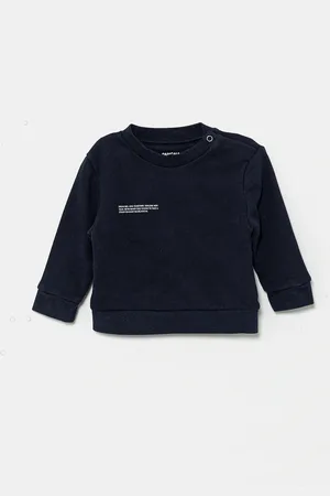 The Pangaia Bluza BABY 365 MIDWEIGHT SWEATSHIRT kolor gładka 10000655