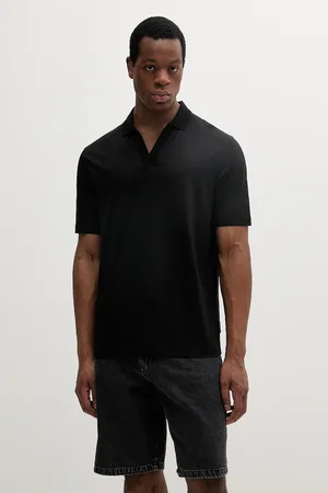 Armani Exchange Polo bawełniane męski kolor gładki XM000492 AF10364