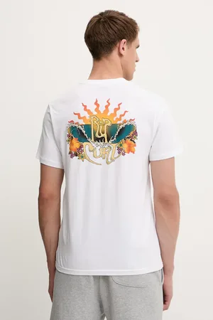 Rip Curl T-shirt bawełniany DAZED męski kolor wzorzysty 0OFMTE