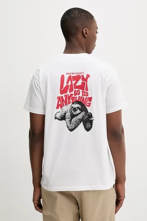 Kaotiko T-shirt bawełniany kolor z nadrukiem AQ004-01-G002