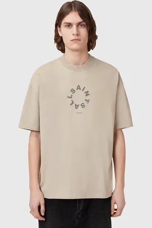 AllSaints T-shirt bawełniany TIERRA SS CREW męski kolor z nadrukiem M072PB