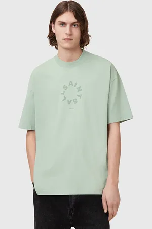 AllSaints T-shirt bawełniany TIERRA SS CREW męski kolor z nadrukiem M072PB