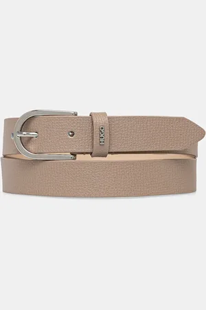 HUGO BOSS Pasek skórzany damski kolor 50516558