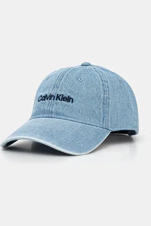 Calvin Klein Czapka z daszkiem bawełniana kolor z aplikacją LV04K5065G