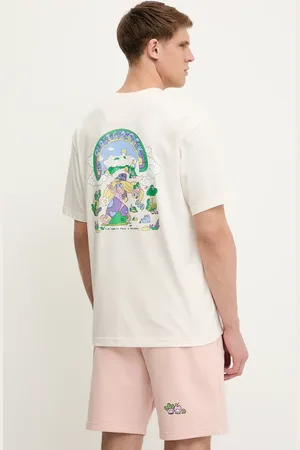 The North Face T-shirt bawełniany Clean Trails męski kolor z nadrukiem NF0A8C2TQLI1