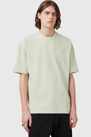 AllSaints T-shirt bawełniany UNDERGROUND męski kolor z nadrukiem M071PB