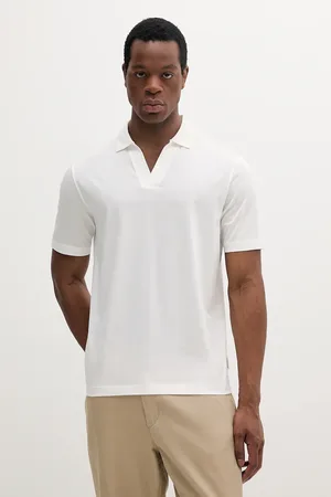 Armani Exchange Polo bawełniane męski kolor gładki XM000492 AF10364