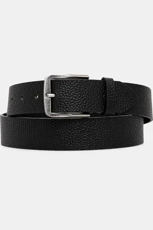Calvin Klein Pasek skórzany męski kolor LV04G7022G