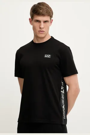 EA7 T-shirt męski kolor gładki AF14616.7M000516