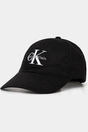 Calvin Klein Czapka z daszkiem bawełniana kolor z aplikacją LV04K5026G