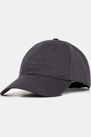 Calvin Klein Czapka z daszkiem bawełniana kolor z aplikacją LV04D5003G