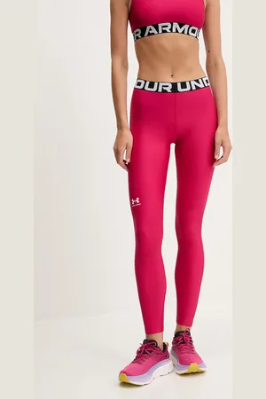 Under Armour Legginsy treningowe HG Authentics kolor z nadrukiem 1383559